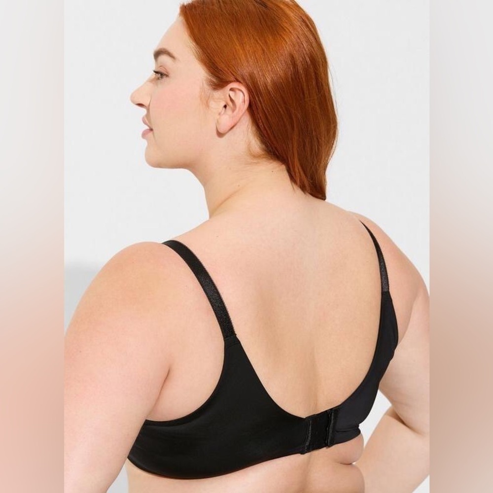 Torrid Black Perfect T-Shirt Bra Underwire Push Up Full Figure Women’s size 42DD - Picture 2 of 9
